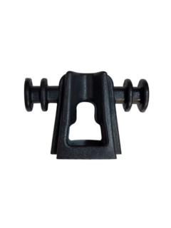 SUPORTE ISOLADOR 4 RANHURAS / VIAS SUPA PRETO - KIT 100UN - comprar online