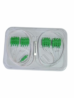 SPLITTER OPTICO 1X16 CONECTOR SC/APC (ANATEL) - FIBRACOM - KIT 20UN