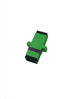 KIT 1 CORDAO SIMPLEX SC/APC + 1 ACOPLADOR APC - 2 METROS - Isamig Telecom