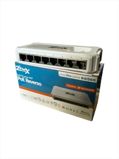 SWITCH PoE REVERSO 5~48v VLAN 2FLEX KIT C/5UN na internet