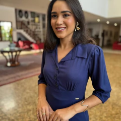 Imagem do Vestido Bianca (Marinho)