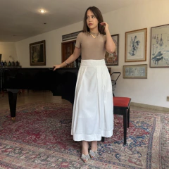 Saia Lorena (Off White) - Eclipsemodas.com