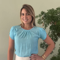 Blusa Hadassa (turquesa)