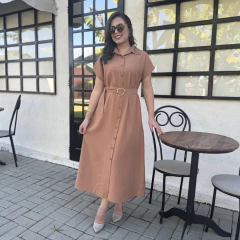 Vestido Chemise (Caramelo) - loja online