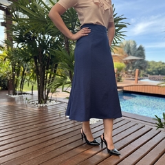 Saia Cecília (Marinho) - loja online