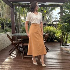 Imagem do Saia Cecília (Caramelo)