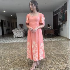 Vestido Lilian (Coral) - comprar online