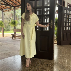 Vestido Lidiane (Amarelo) - Eclipsemodas.com