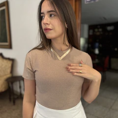 Blusa Leila (Capuccino) - comprar online