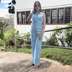 Conjunto Letícia (Azul Bebê)