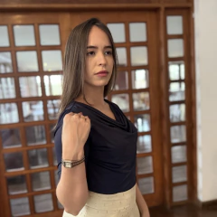 Blusa Lúcia (Marinho) - comprar online