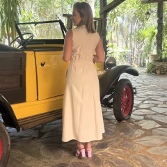 Vestido Emily (Baunilha) - loja online