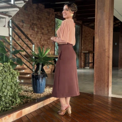 Blusa Josiane (Rosa Pó) - loja online