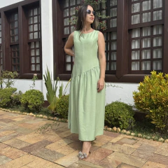 Vestido Lívia (Pistache) - comprar online