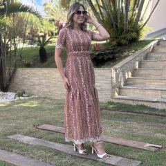 Vestido Julieta (Bordado) - comprar online