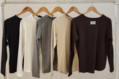 #3073 Remera modal soft ml con etiqueta i prob "Coliseo" - comprar online