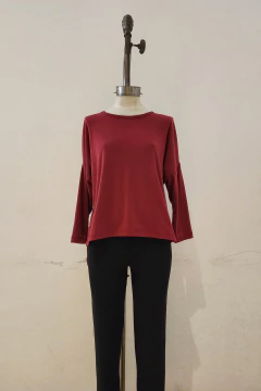 #3102 Remeron ribb soft ml con tajos y etiqueta rock "Yucatan"