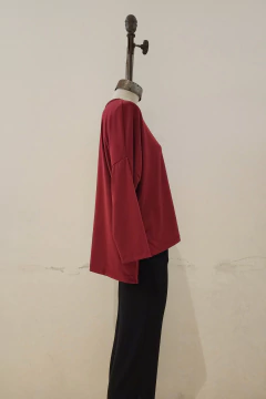 #3102 Remeron ribb soft ml con tajos y etiqueta rock "Yucatan" - comprar online