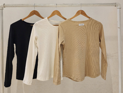 #3109 Remera morley combinado ml con etiqueta standard "Coliseo" - comprar online
