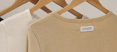 #3109 Remera morley combinado ml con etiqueta standard "Coliseo" en internet