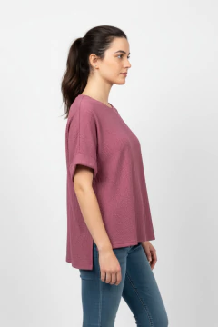 #3266 Remeron bambula mc con tajos y etiqueta basics "Yucatan" - comprar online
