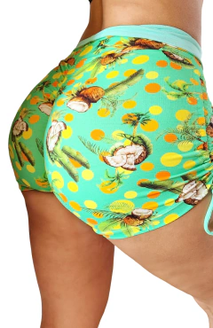 Short Empina Bumbum Verde Poá Coquinho na internet