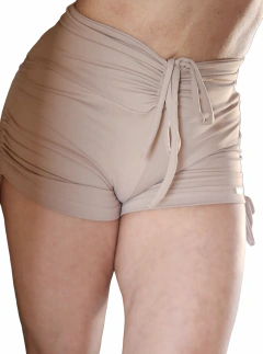 Short Empina Bumbum Bege Nude