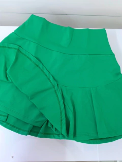 Saia Rodada Fitness Verde Bandeira - comprar online