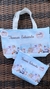Kit Bebê **** bolsa de mão + necessaire