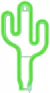Lampara Led Colgante Cactus Verde 26cm - tienda online