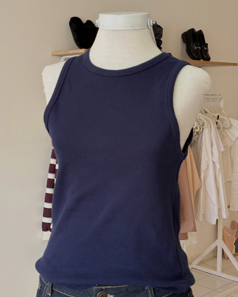 Musculosa Lita morley - Azul