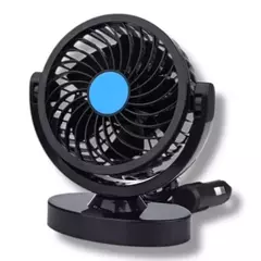 Mini Ventilador 12V Para Auto Con 5 Aspas 4 Pulgadas - comprar online
