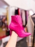 Bota Salto Textura PINK - Tamanho 34