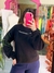 BLUSA PRETA MOLETOM ZARA Tamanho M na internet