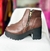 BOTA MARROM Tamanho 36