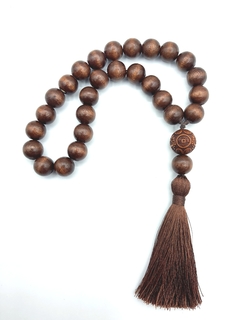 Japamala Budista De Madeira Imbuia 27 Contas De 10mm. - comprar online