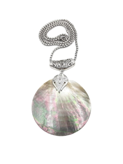 Colar De Abalone Concha Australiano Grande