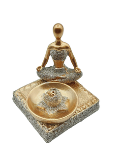 Incensário Yoga De Resina Modelos Variados na internet
