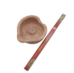 Incensário De Barro Artesanal 11cm + Incenso De Brinde - comprar online