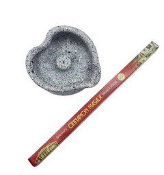 Incensário De Barro Artesanal 11cm + Incenso De Brinde - Vintage Bijuterias E Produtos Artesanais Ltda