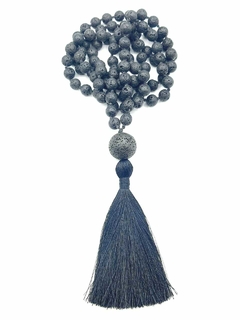 Japamala De Pedra Vulcânica 108 Contas De 8mm - comprar online