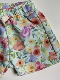 Short flowers Aqua - comprar online