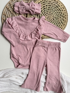 Conjunto body + pantalón + Vincha en internet