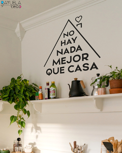 No hay nada mejor que casa