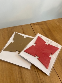 Set estrella papel x 3 - ADOREE BAZAR & DECO