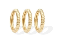 Anel trabalhado banho ouro 18k - comprar online