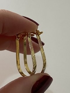 ARGOLA OVAL 3 CORES - comprar online