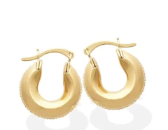 Brinco arg banho ouro 18k