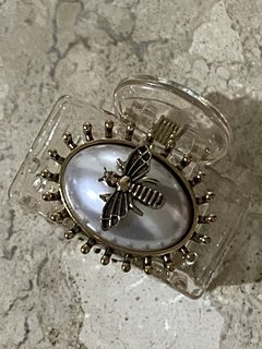Presilha acetato com abelhinha - loja online