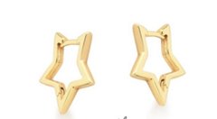 Trio argolas formas banhado a ouro 18k - comprar online